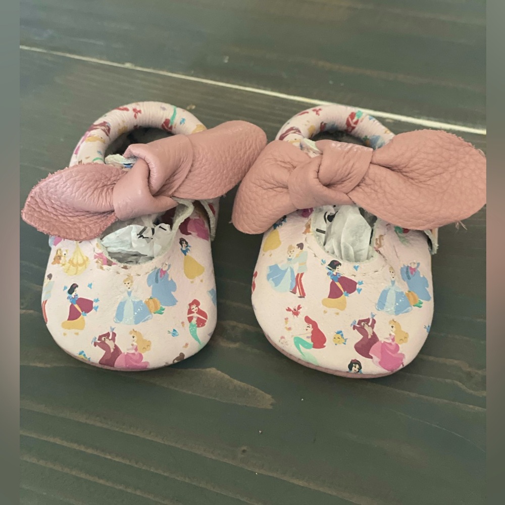Freshly picked Disney princess moccasins size 1. Smoke & pet free home.